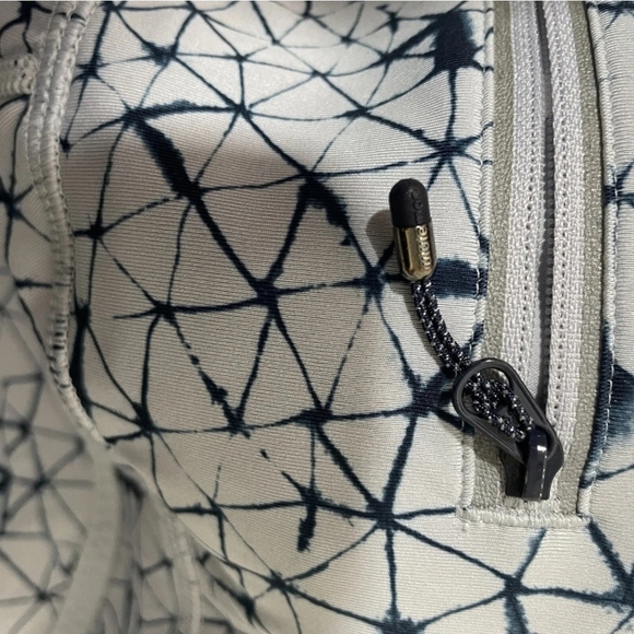 Lululemon 4 Pedal Pace Cropped Leggings Star Crushed Silver Fox Deep Navy - Picture 5 of 6